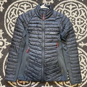 RAB Cirrus Flex Puffer Jacket. Woman’s XS. Gray